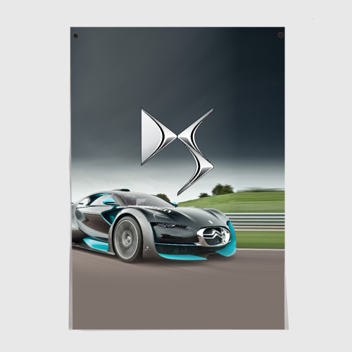 Постер Citroen DS Spirit - скоростной режим