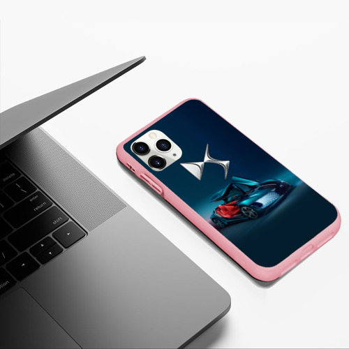 Чехол для iPhone 11 Pro Max матовый Citroen DS spirit concept, цвет баблгам - фото 5