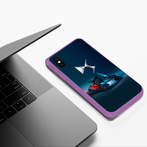 Чехол для iPhone XS Max матовый с принтом Citroen DS Spirit Concept, фото #5