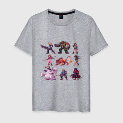 Мужская футболка хлопок Final Fantasy 7 Pixelart