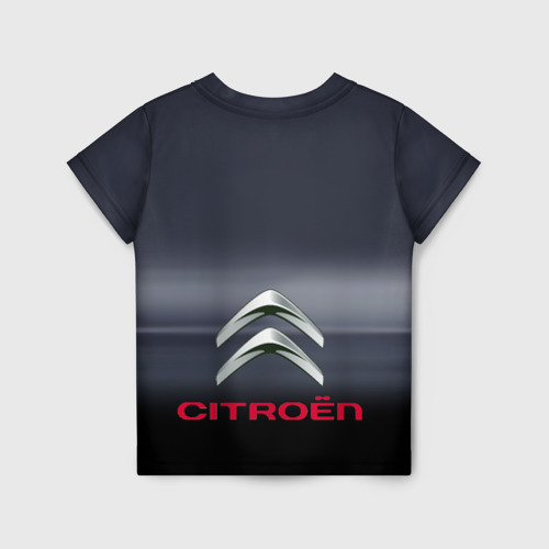 Детская футболка 3D Citroen - racing team - motorsport, цвет 3D печать - фото 2