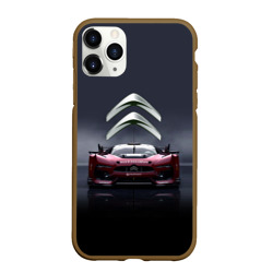 Чехол для iPhone 11 Pro Max матовый Citroen - racing team - motorsport