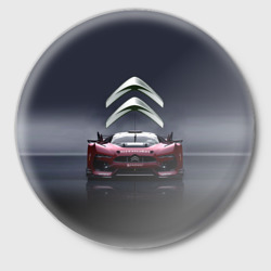 Значок Citroen - racing team - motorsport