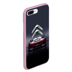 Чехол для iPhone 7Plus/8 Plus матовый Citroen - racing team - motorsport - фото 2