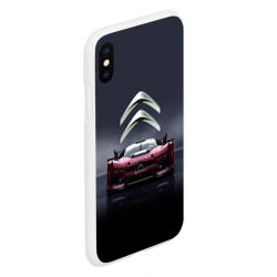 Чехол для iPhone XS Max матовый Citroen - Racing team - Motorsport - фото 2