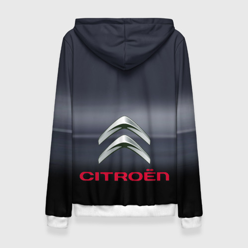 Женская толстовка 3D Citroen - racing team - motorsport, цвет 3D печать - фото 2