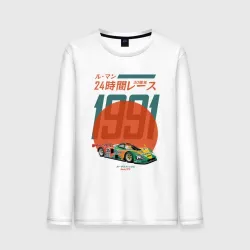 Мужской лонгслив хлопок Mazda 787B 24 часа Ле-Мана