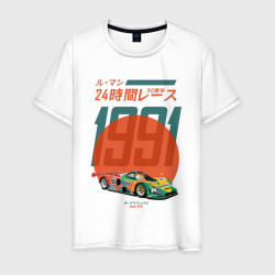Мужская футболка хлопок Mazda 787B 24 часа Ле-Мана