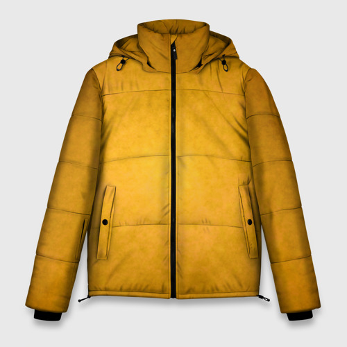 Мужская зимняя куртка 3D Текстура: спессартин, цвет черный