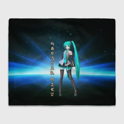 Плед 3D Хацунэ Мику - вокалоид