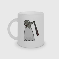 Кружка матовая стеклянная Бабка Гренни