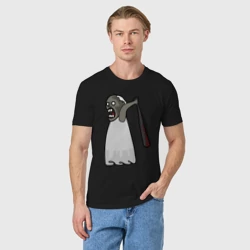 Мужская футболка хлопок Бабка Гренни - фото 2