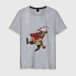 Любовь к мухоморам – Мужская футболка хлопок с принтом купить со скидкой в -20%