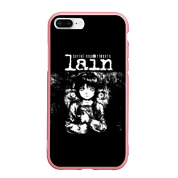 Чехол для iPhone 7Plus/8 Plus матовый Serial Experiments Lain