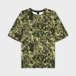 Мужская футболка oversize 3D Камуфляж Flecktarn Jeitai