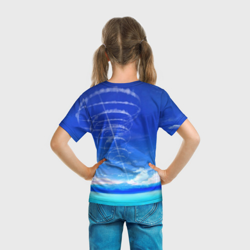 Детская футболка 3D Кагамине Рин - вокалоид, цвет 3D печать - фото 6