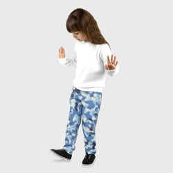 Детские брюки 3D Камуфляж ВМФ цифра крупный - фото 2