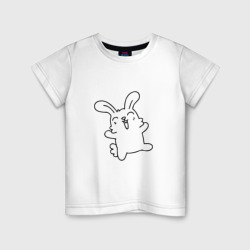 Детская футболка хлопок Happy Bunny
