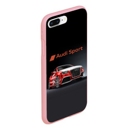 Чехол для iPhone 7Plus/8 Plus матовый Audi sport - racing team - фото 2