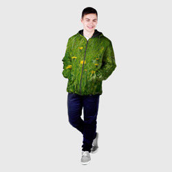 Мужская куртка 3D Солнечные одуванчики - фото 2
