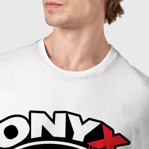 Мужская футболка хлопок Onyx - black logo - фото 6