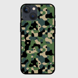 Чехол для iPhone 13 mini Камуфляж WW2 Us Summer Verdant