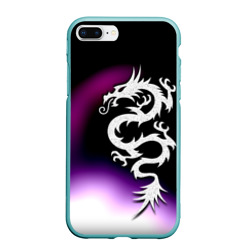 Чехол для iPhone 7Plus/8 Plus матовый Когтистый Дракон - трайбл
