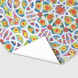 Бумага для упаковки 3D Кружевной узор мандала - фото 2