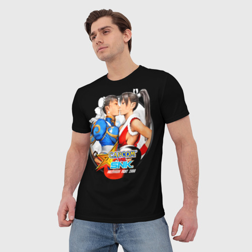 Мужская футболка 3D Capcom vs SNK 2000 - фото 3
