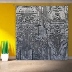 Фотошторы Electronic pixel camouflage - фото 2