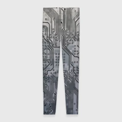 Леггинсы 3D Electronic pixel camouflage