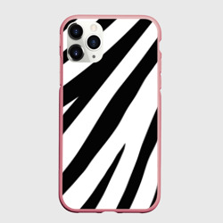 Чехол для iPhone 11 Pro Max матовый Камуфляж зебры