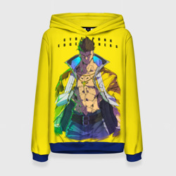 Женская толстовка 3D Взрослый Дэвид - Киберпанк аниме