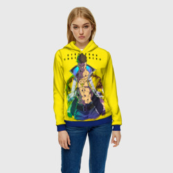 Женская толстовка 3D Взрослый Дэвид - Киберпанк аниме - фото 2