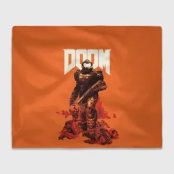 Плед 3D Doom - Doomguy