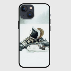 Чехол для iPhone 13 mini Хоккейные коньки