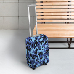 Чехол для чемодана 3D Камуфляж Sky Blue - фото 2