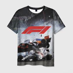 Мужская футболка 3D Формула 1 - ни за что, блин!