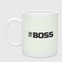 Кружка керамическая The boss