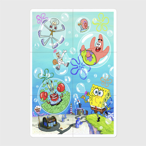 Магнитный плакат 2Х3 Bubble Bob