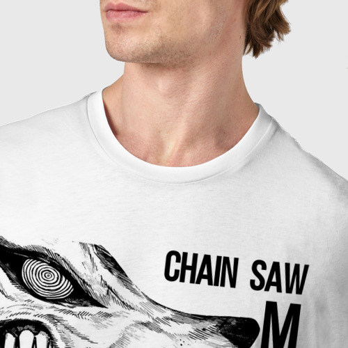 Мужская футболка хлопок Chainsaw Man манга - фото 6