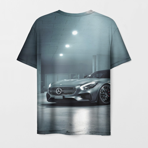 Мужская футболка 3D Mercedes AMG - Motorsport, цвет 3D печать - фото 2