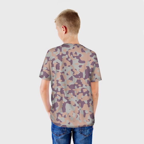 Детская футболка 3D Камуфляж German, цвет 3D печать - фото 4