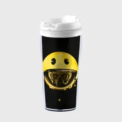 Термокружка-непроливайка Space pac-man