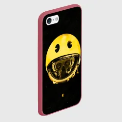 Чехол для iPhone 5/5S матовый Space pac-man - фото 2