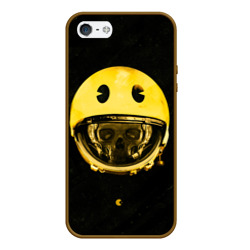 Чехол для iPhone 5/5S матовый Space pac-man