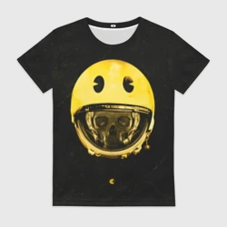 Женская футболка 3D Space pac-man