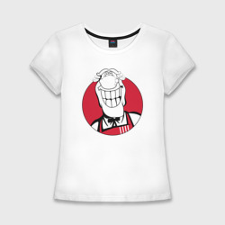 Женская футболка хлопок Slim Доктор Ливси - KFC Edition