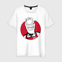 Доктор Ливси - KFC Edition – Мужская футболка хлопок с принтом купить со скидкой в -20%