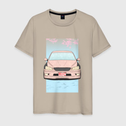 Мужская футболка хлопок Toyota Altezza stance
